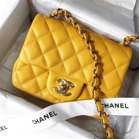 chanel yellow bag 2019|rainbow Chanel bag.